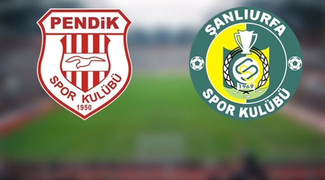 Şanlıurfaspor- Pendikspor