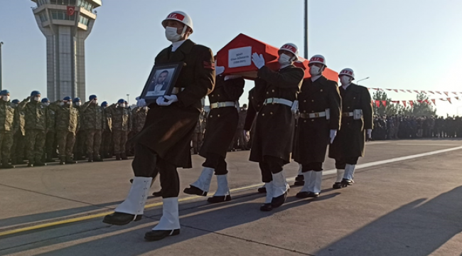 Şehit Gökkaya memleketine uğurlandı