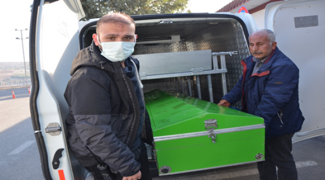 Urfa'da öldürülen teröristin cenazesi adli tıpa getirildi