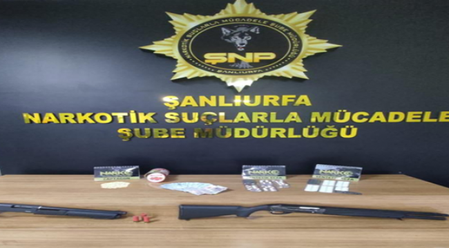 Urfa'da uyuşturucu satıcılarına operasyon