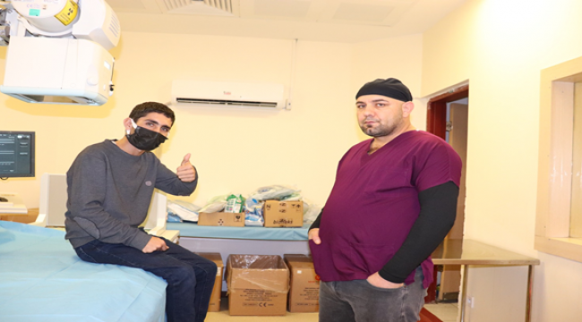 Urfa'da yırtılan böbreğine yapılan kritik müdahaleyle kurtarıldı