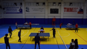 Viranşehir Belediyesi Masa Tenisi Turnuvasında Dereceye Girenlere Ödül
