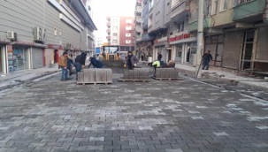 Viranşehir Belediyesinden cadde ve sokaklarda yenileme çalışması 