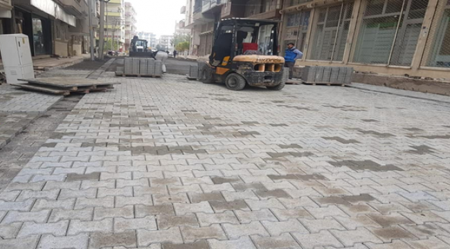 Viranşehir'de üst yapı çalışmaları devam ediyor
