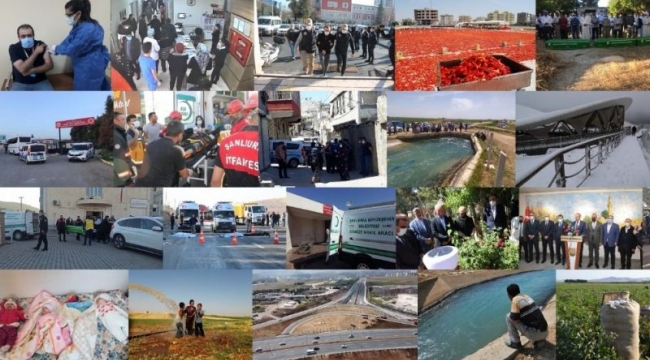 2021'da Şanlıurfa'da neler yaşandı!