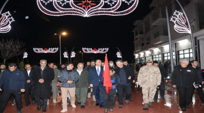 Barış Pınarı Caddesi Hizmete Açıldı