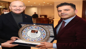 Barış pınarı FM'den Soylu'ya ziyaret