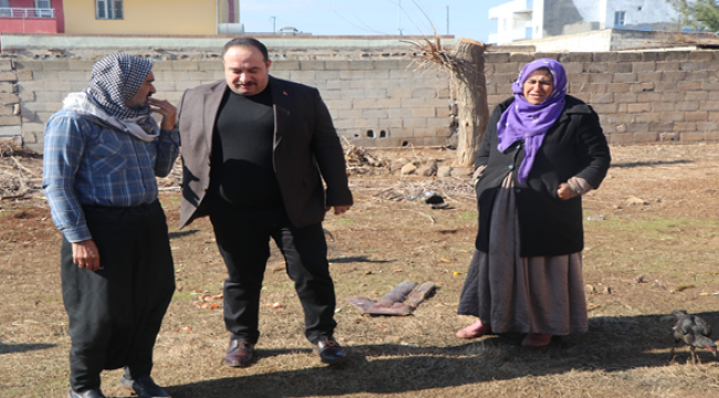 Başkan Ekinci'den Mağdur Aileye Ziyaret