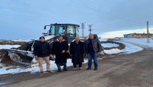 Başkan Ekinci Yol Açma Çalışmalarını İnceledi