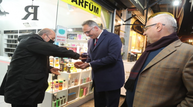 Başkan Kuş, " Makamımız Eyyübiye Sokakları "
