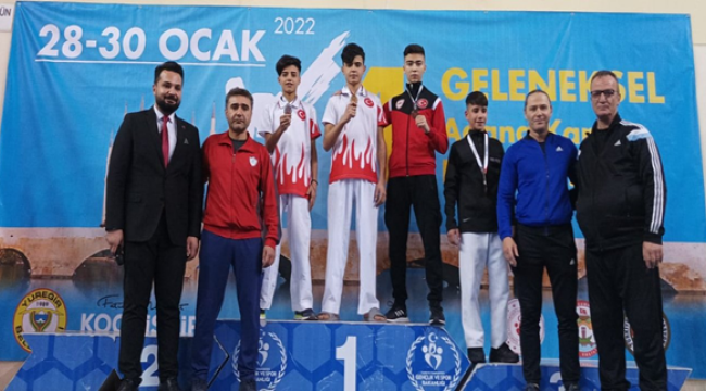 Eyyübiye Belediyesi Sporcularından Bir Başarı Daha