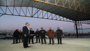 Eyyübiye'de Bir Semt Pazarı Daha Bitme Aşamasında 