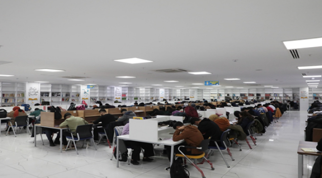 Haliliye Belediyesi Kütüphanesi Gençlerin İlk Tercihi Oluyor
