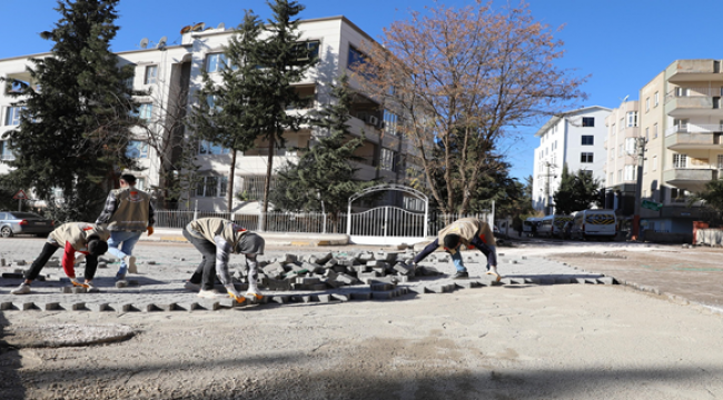 Haliliye Belediyesinden 2 Mahallede Yol Yapım Çalışması