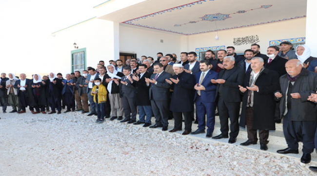 Haliliye'de Dualarla Caminin Açılışı Yapıldı 