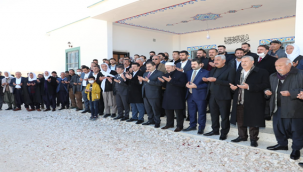 Haliliye'de Dualarla Caminin Açılışı Yapıldı 