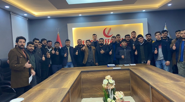 Haliliye İlçe Gençlik kollarına yoğun katılım