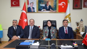 Köseoğlu'dan Viranşehir Belediyesine ziyaret