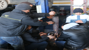 Sanayi esnafının soğukla imtihanı