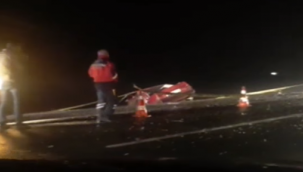 Şanlıurfa'da iki otomobil çarpıştı, 1 ölü, 4 yaralı