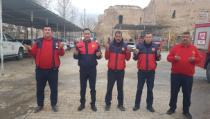 Şanlıurfa'da 'İtfaiyeci duası' ile mesaiye başlıyorlar
