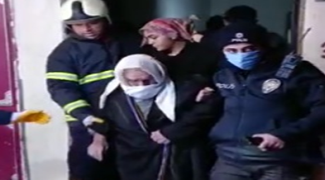 Şanlıurfa'da mahsur kalan yaşlı adam kurtarıldı