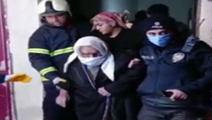 Şanlıurfa'da mahsur kalan yaşlı adam kurtarıldı