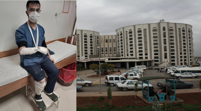Şanlıurfa'da sağlık çalışanına saldırı!