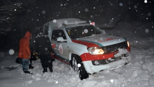 Şanlıurfa'da Sağlık Çalışanlarının zorlu kış mesaisi