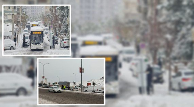 Şanlıurfa'da şehir içi ulaşımda bazı seferler durduruldu