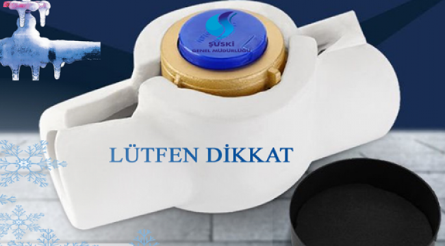 Şanlıurfa'da su sayaçları için "Don" uyarısı