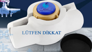 Şanlıurfa'da su sayaçları için "Don" uyarısı