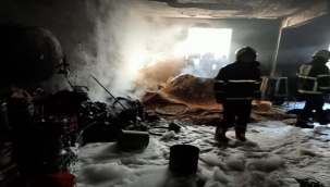 Şanlıurfa'da yangında eşyalar kül oldu