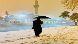 Şanlıurfa'dan kar manzaraları