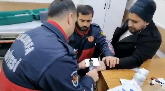 Şanlıurfa itfaiyesi Suriyeli genç için seferber oldu!