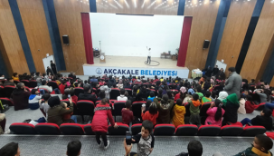 Suriye sınırında Sirk Gösterisi