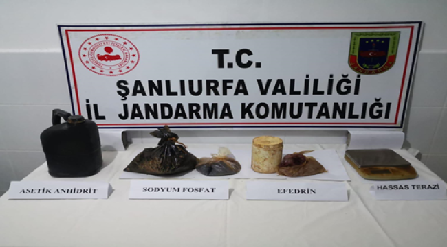 Suruç'ta uyuşturucu operasyonu