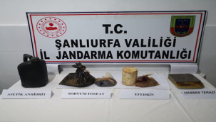 Suruç'ta uyuşturucu operasyonu