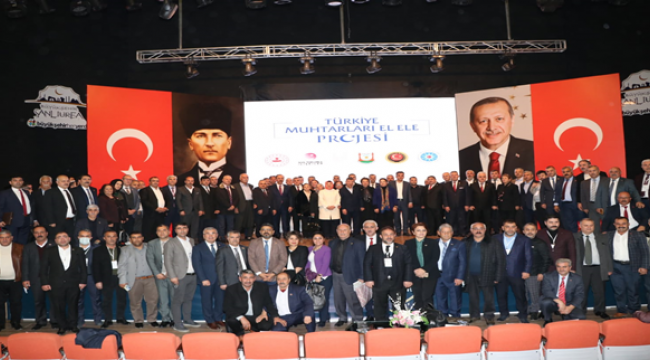 Türkiye Muhtarları El Ele Projesi Şanlıurfa'da