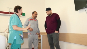 Urfa'da hasta (Baloncuk) tedavisi ile hayata tutundu