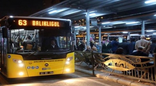 Urfa'da sağlık çalışanlarına ücretsiz ulaşım