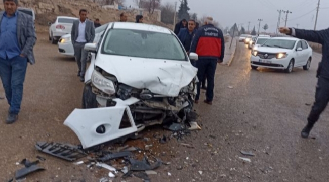 Urfa"da trafik kazası, 3 yaralı
