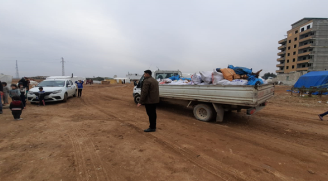 Urfa'da zor günler geçiren aileler  imdadına yetiştiler