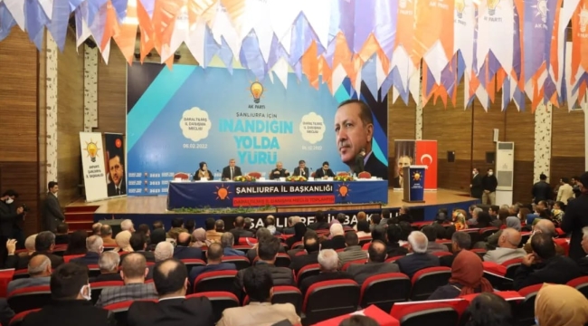 AK Parti Şanlıurfa'dan Daraltılmış İl Danışma Meclisi Toplantısı