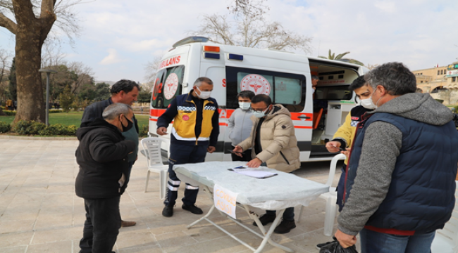 Balıklıgölde Cuma Namazı Sonrası Halk Aşılandı