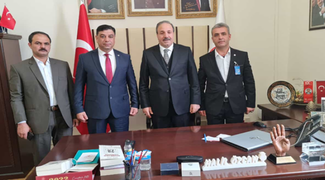 Başkan Aslan'ın, Ankara temasları