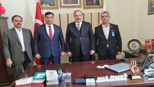 Başkan Aslan'ın, Ankara temasları