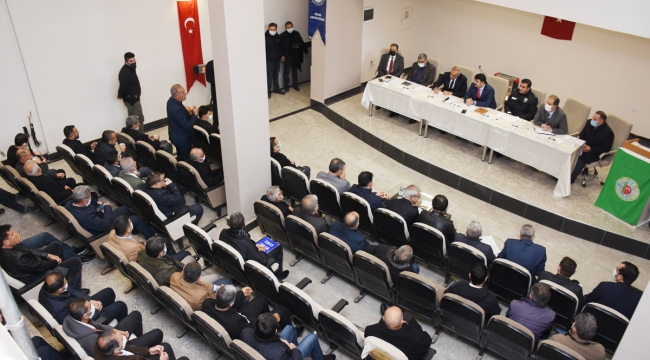 Başkan Bayık Muhtarlar İle Bir Araya Geldi