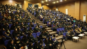 BAŞKAN BEYAZGÜL TÜBİTAK'DA DERECEYE GİREN ÖĞRENCİLERLE BULUŞTU