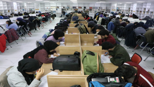 Haliliye'de Öğrencilere deneme sınavı